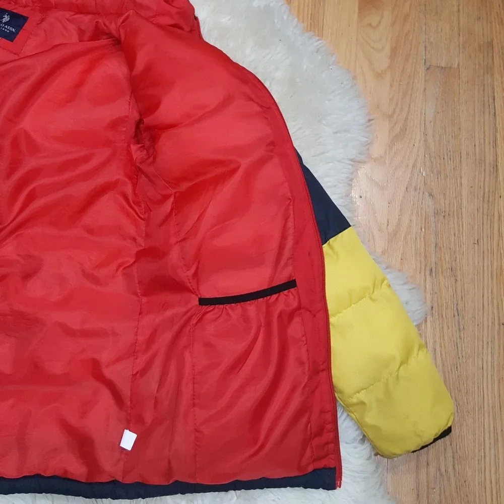 🔥⚡Rare Find! Colorblock Hooded Puffer Jacket🔥⚡